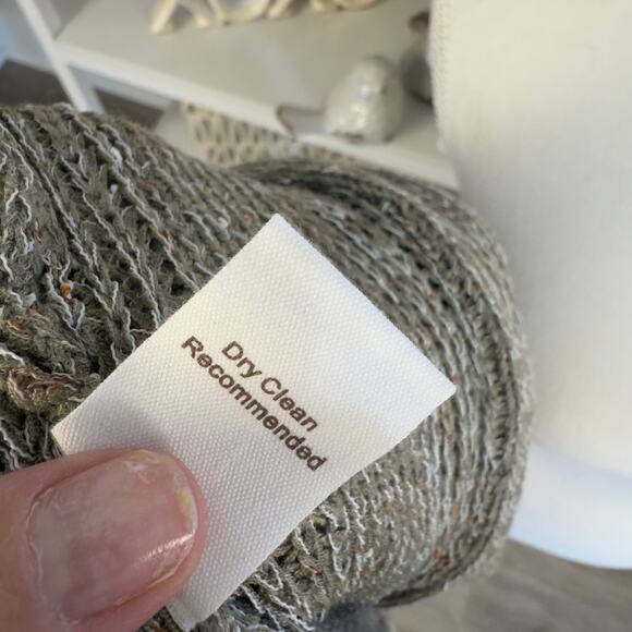 Blu Pepper Women's Size L Brown Open Front Longline Cardigan Sweater #3454 - Picture 8 of 8